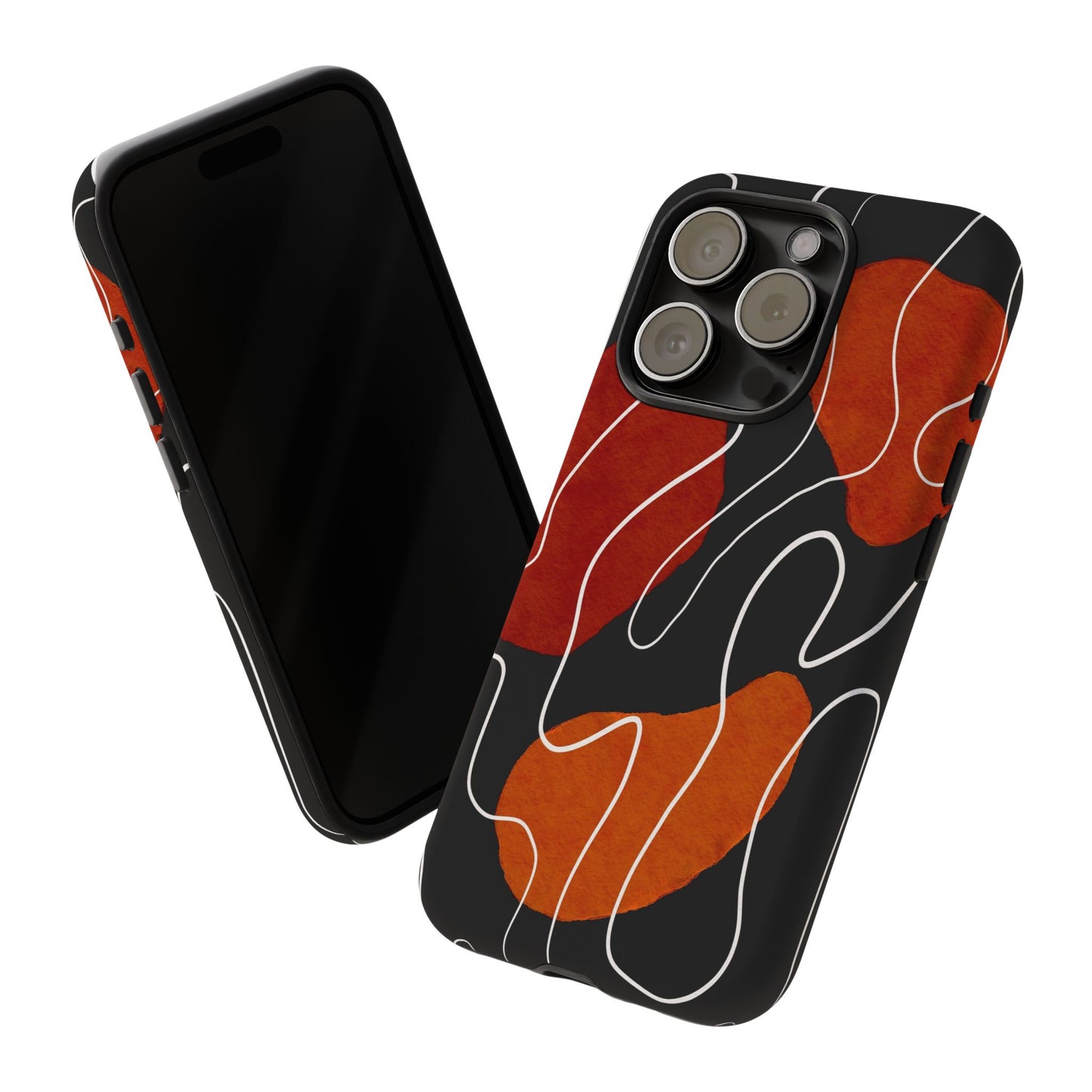 Stylish Phone Case with Abstract Design, Tough Cases for Modern Life, Trendy Phone Accessory, Unique Gift Idea, Holiday Present
