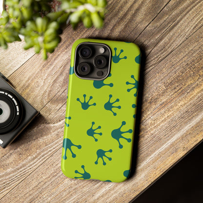 Frog Pattern Phone Case, Fun and Colorful Phone Cover, Durable Phone Protection, Gifts for Nature Lovers, Unique Accessory