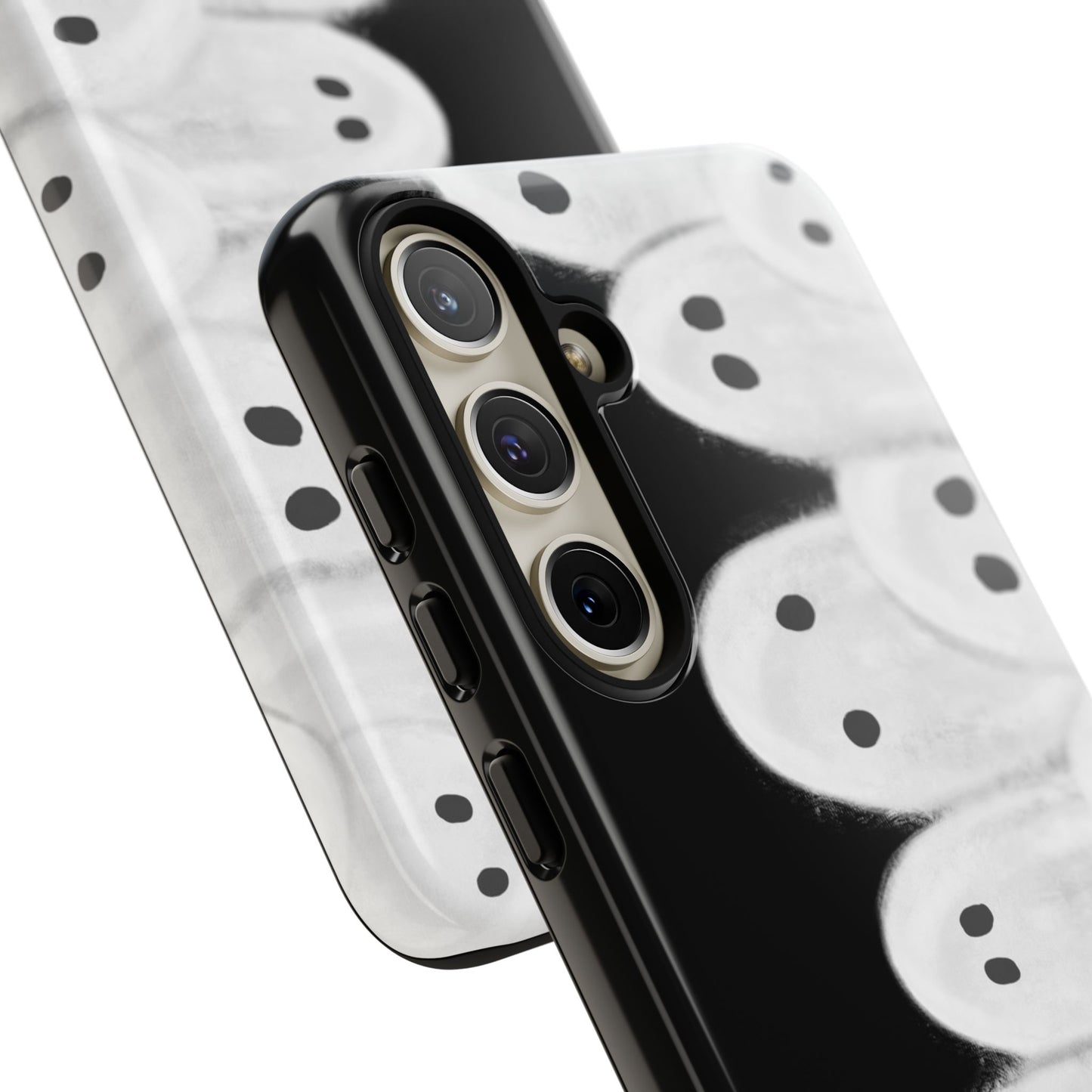 Painted Ghosts Phone Case | Ghostly Tough Phone Case for Spooky Style, Halloween Gift, Phone Cover, Ghost Theme, Unique Accessory, Spooky Season, Viral Painted Ghosts Inspired Design
