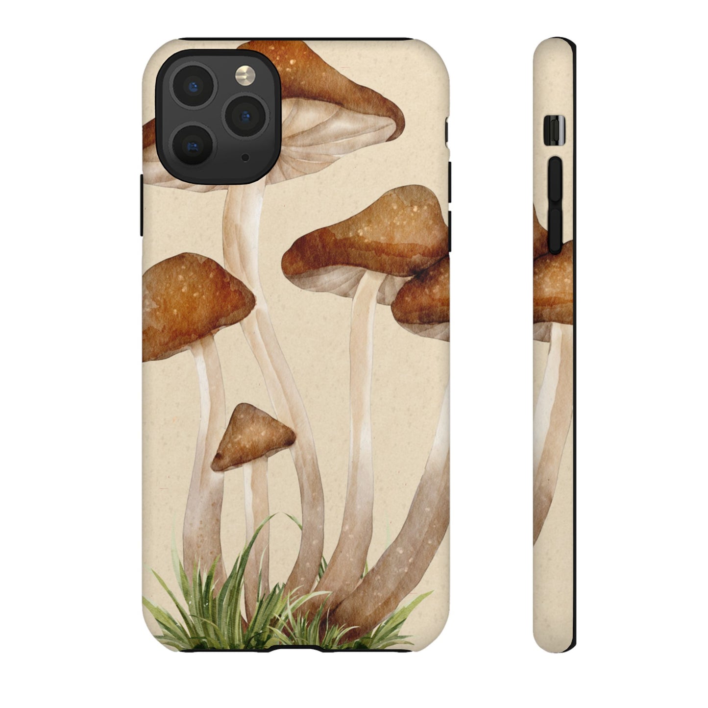Mushroom Phone Case - Nature Lover, Eco-Friendly Gift, Cute Cell Phone Cover, Aesthetic Tech Accessory, Unique Fall Decor, Artsy Phone Cases, Cute, Gift for Her, Nature-inspired Designs, Durable Cases