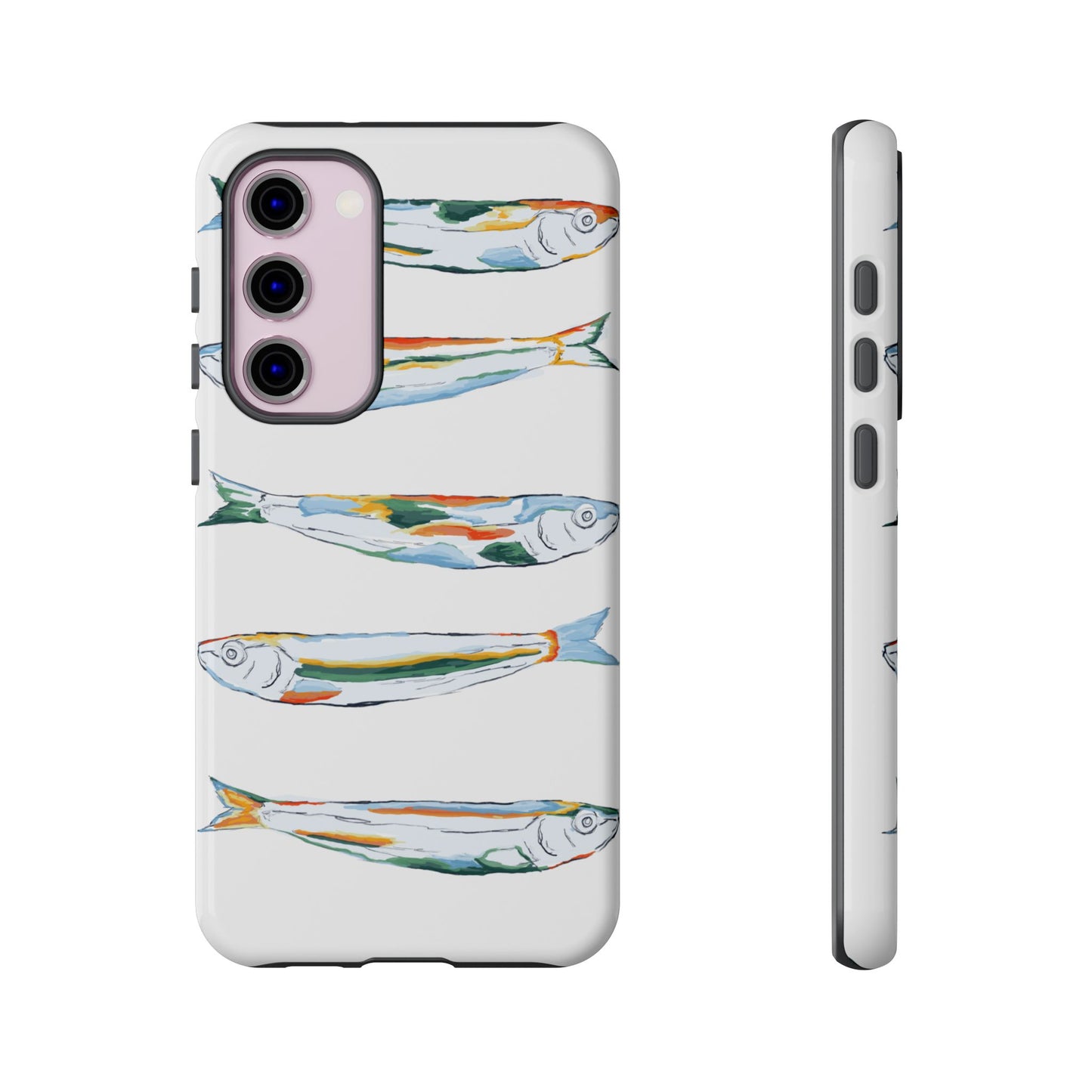 Tough Cases – Artistic Fish Design Phone Case, Unique Gift for Aquatic Lovers, Perfect for Birthdays, Holidays, and Everyday Use, Quirky Cases, Fun Phone Cases