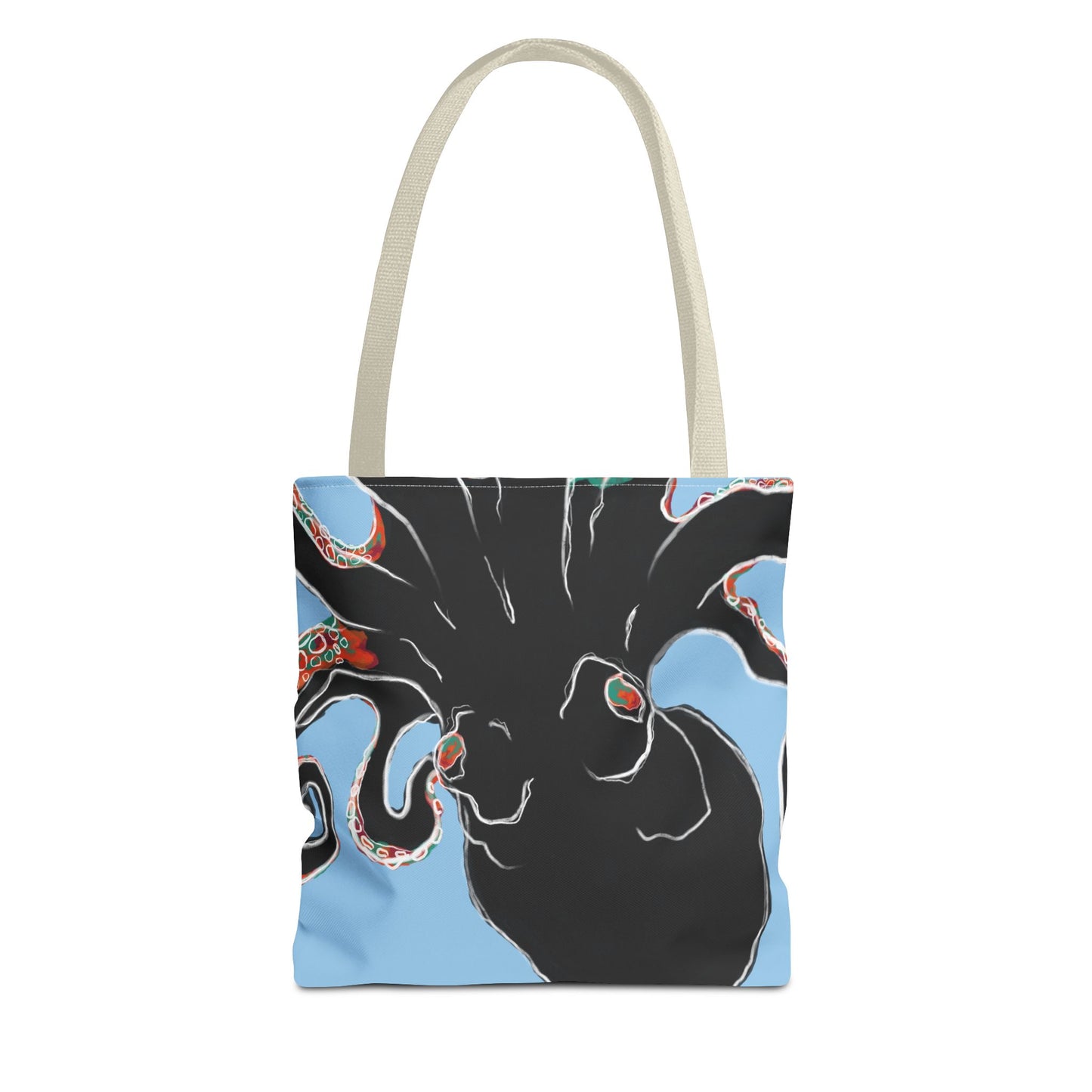 Octopus Tote Bag, Ocean Lover Gift, Reusable Shopping Bag, Beach Accessory, Eco-Friendly Bag, Grocery Tote