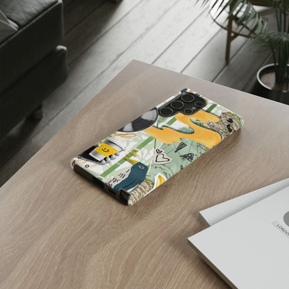 Artistic Phone Case, Unique Cell Phone Cover, Trendy Gifts for Music Lovers, Eco-Friendly Phone Accessory, Stylish Tech Gifts, Cool Cases, Unique Phone Cases