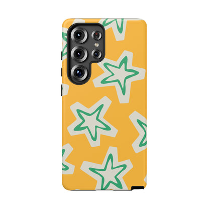 Retro Star Pattern Phone Case | Tough Cases, Colorful Cover for Phones, Phone Accessories, Gift for Her, Trendy Cases