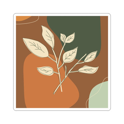 Nature-Inspired Kiss-Cut Stickers for Aesthetic Decor, Perfect for Journals, Laptops, Water Bottles, Gifts, and Plant Lovers