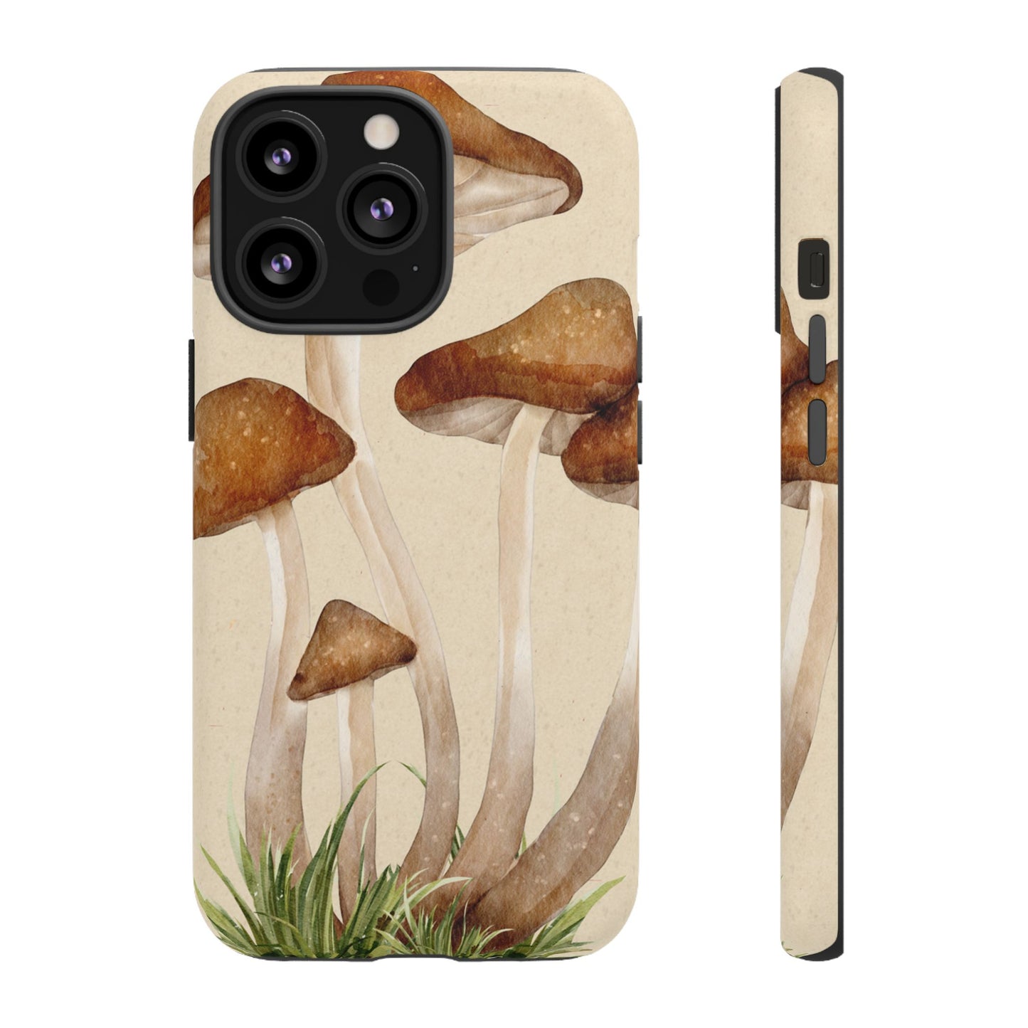 Mushroom Phone Case - Nature Lover, Eco-Friendly Gift, Cute Cell Phone Cover, Aesthetic Tech Accessory, Unique Fall Decor, Artsy Phone Cases, Cute, Gift for Her, Nature-inspired Designs, Durable Cases