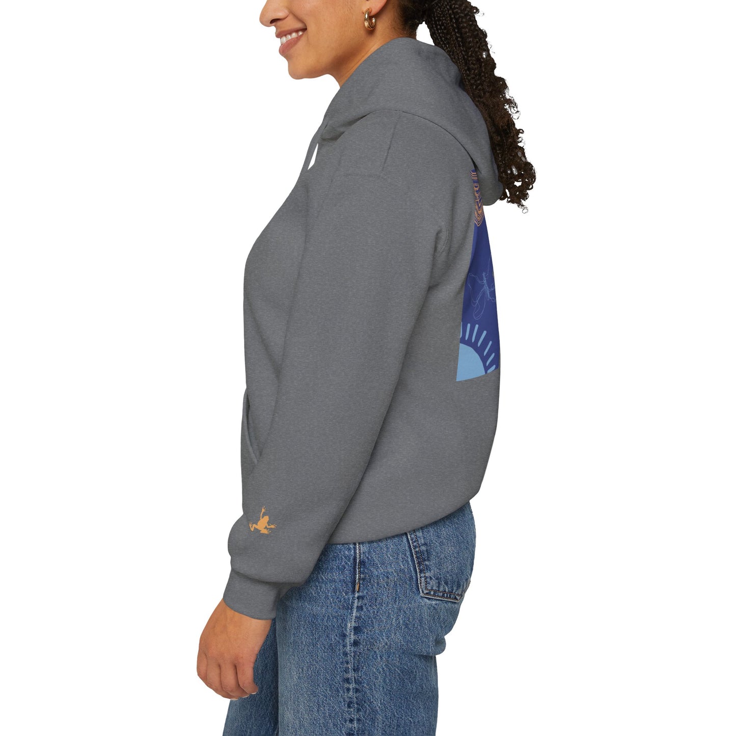 Unisex Heavy Blend™ Hooded Sweatshirt - Cozy Everyday Comfort, Perfect Gift for Nature Lovers and Art Enthusiasts