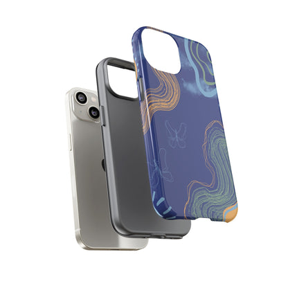 Artistic Phone Case, Abstract Phone Cover, Gift for Her, Modern Design, Boho Phone Case, Unique Phone Accessories