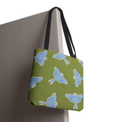 Butterfly Print Tote Bag, Eco-Friendly Shopping Bag, Gift for Nature Lovers, Sustainable Beach Tote, Spring Fashion Accessory