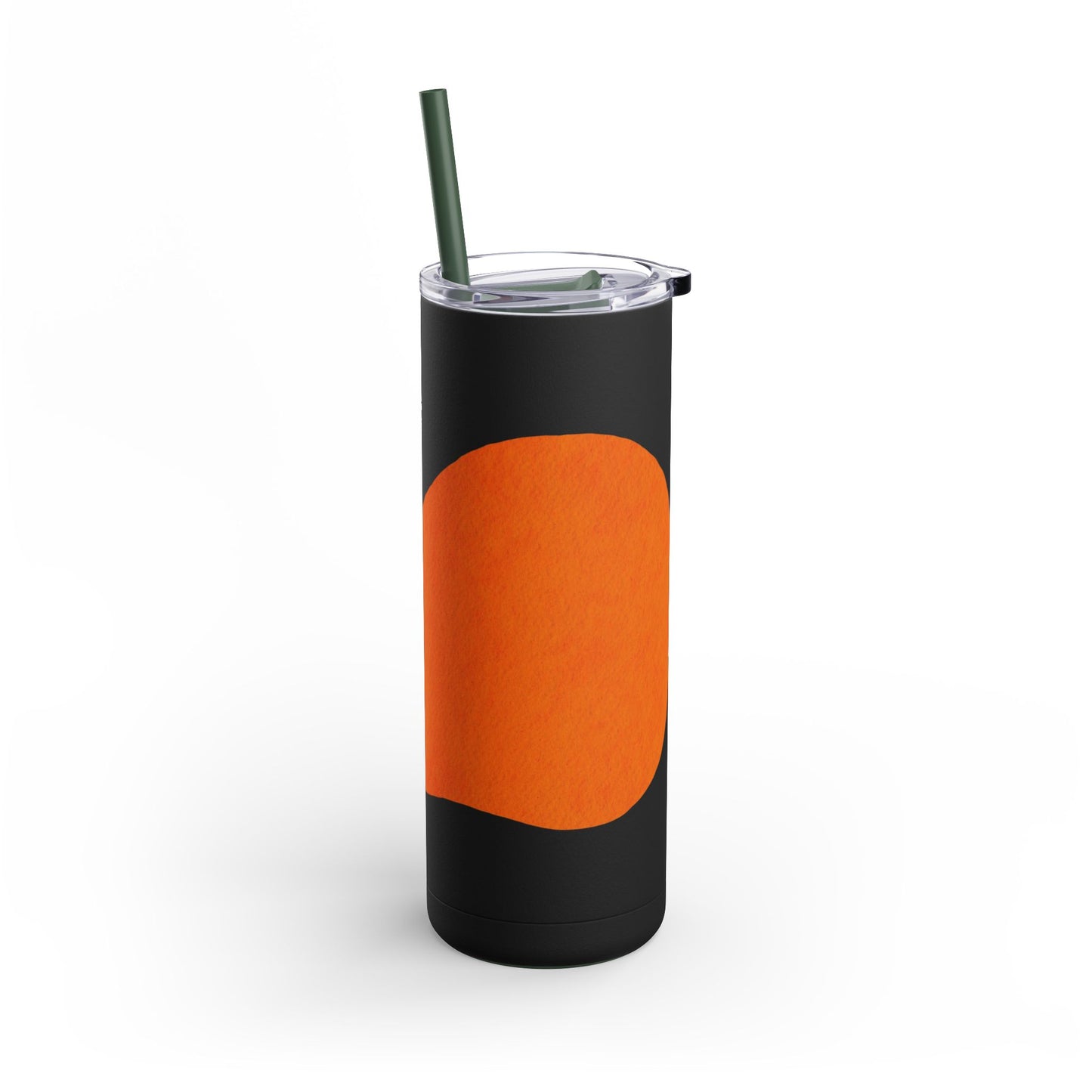 Modern Abstract Skinny Tumbler with Straws, Trendy Drinkware for Stylish Hydration, Ideal for Gifts, Home, and Parties