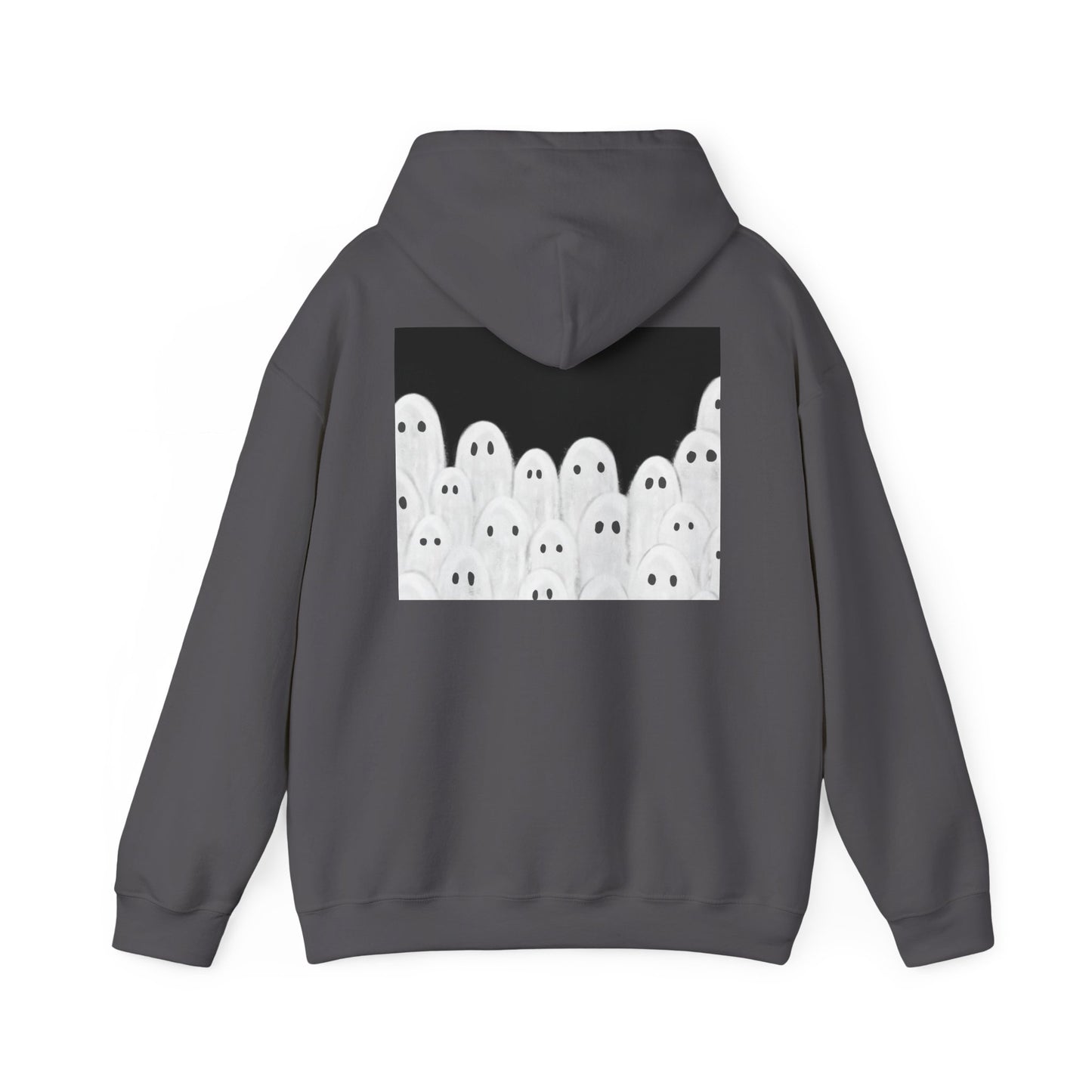 Painted Ghosts Pullover | Halloween Ghost Hoodie, Unisex Boo Sweatshirt, Spooky Gift for Fall, Cozy Halloween Apparel, Ghost Lover Hoodie, Perfect for Spooky Season
