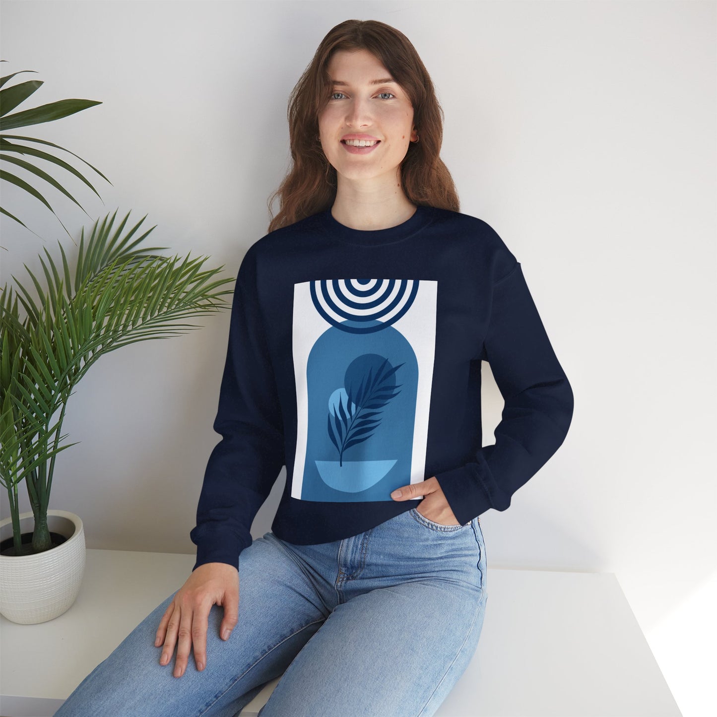 Nature-Inspired Artistic Crewneck Sweatshirt, Cozy Unisex Sweatshirt for Nature Lovers, Ideal Gift for Birthdays, Home Decor, Plant [...]