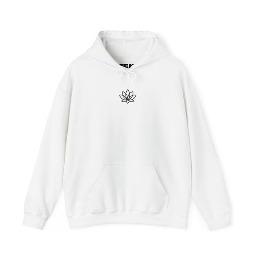 Lotus and Sunset Unisex Hoodie - Cozy Gift for Mindfulness, Meditation, or Nature Lovers, Perfect for Fall and Winter