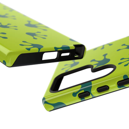 Frog Pattern Phone Case, Fun and Colorful Phone Cover, Durable Phone Protection, Gifts for Nature Lovers, Unique Accessory