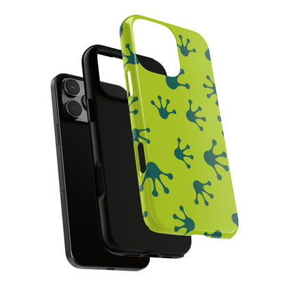 Frog Pattern Phone Case, Fun and Colorful Phone Cover, Durable Phone Protection, Gifts for Nature Lovers, Unique Accessory