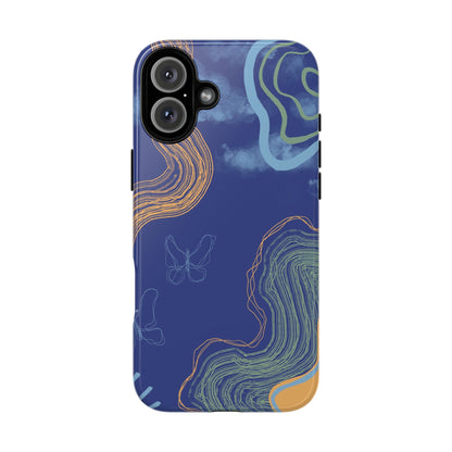 Artistic Phone Case, Abstract Phone Cover, Gift for Her, Modern Design, Boho Phone Case, Unique Phone Accessories