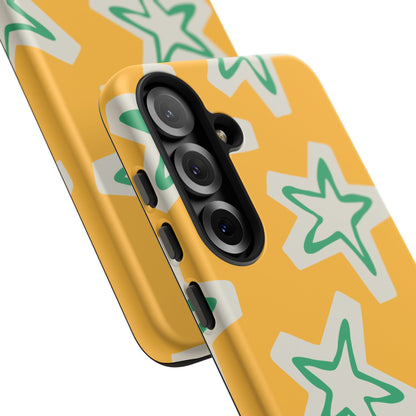 Retro Star Pattern Phone Case | Tough Cases, Colorful Cover for Phones, Phone Accessories, Gift for Her, Trendy Cases