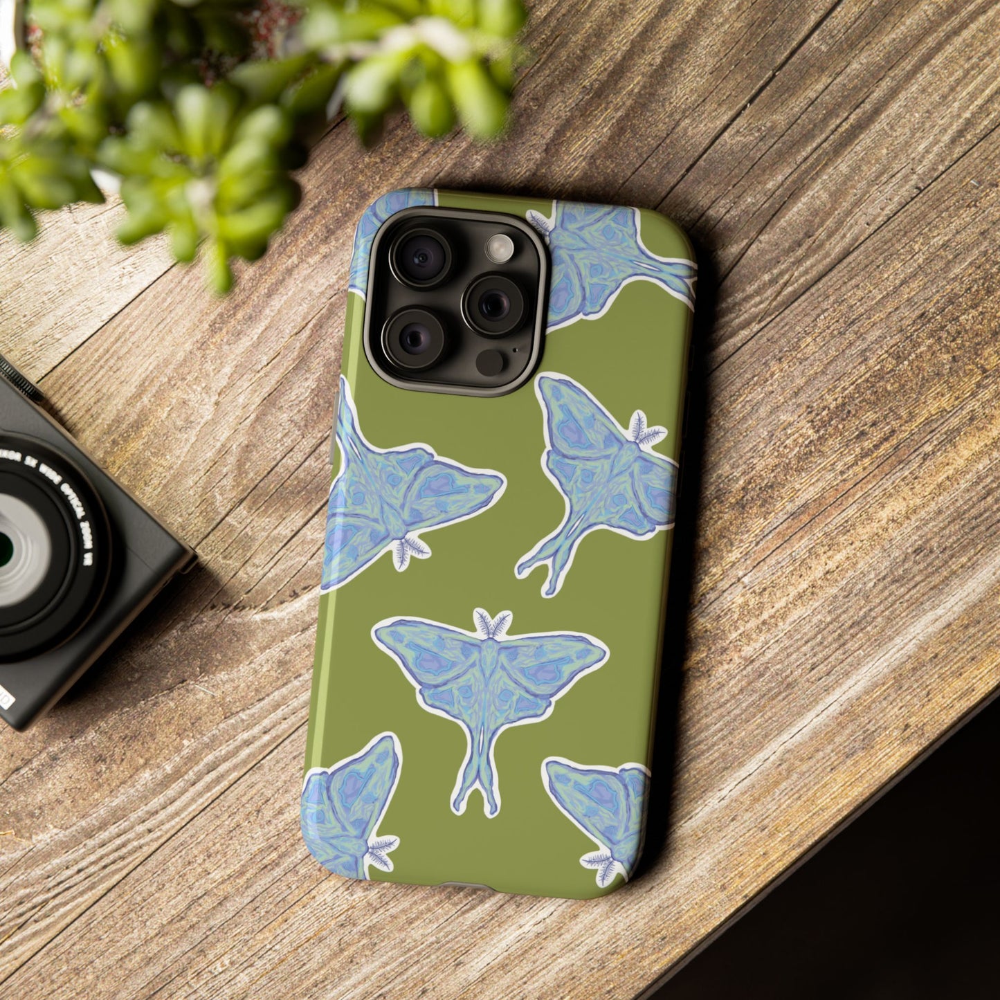 Stylish Phone Case for Nature Lovers | Butterfly Design | Gifts for Friends | Eco-Friendly Tech Case, Cool Phone Accessories, Moth Decor