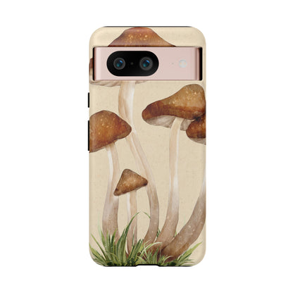 Mushroom Phone Case - Nature Lover, Eco-Friendly Gift, Cute Cell Phone Cover, Aesthetic Tech Accessory, Unique Fall Decor, Artsy Phone Cases, Cute, Gift for Her, Nature-inspired Designs, Durable Cases