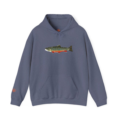 Trout Design Heavy Blend Hoodie, Fishing Gift, Outdoor Apparel, Comfortable Sweatshirt, Unisex Hoodie, Casual Fishing Wear