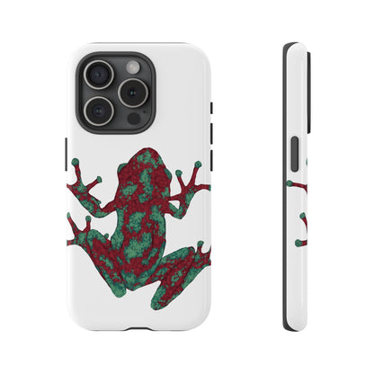 Frog Phone Case, Tough Cases, Eco-Friendly Phone Accessories, Unique Gifts for Nature Lovers, Cute Frog Design