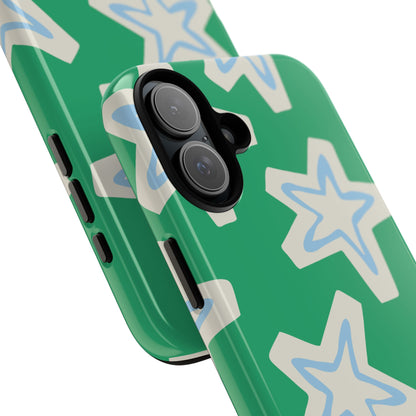 Retro Star Pattern Phone Case | Tough Cases, Colorful Cover for Phones, Phone Accessories, Gift for Her, Trendy Cases