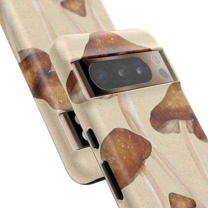 Mushroom Phone Case - Nature Lover, Eco-Friendly Gift, Cute Cell Phone Cover, Aesthetic Tech Accessory, Unique Fall Decor, Artsy Phone Cases, Cute, Gift for Her, Nature-inspired Designs, Durable Cases