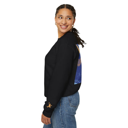 Vibrant Unisex Crewneck Sweatshirt, Cozy Sweatshirt for All Seasons, Casual Wear, Art-Inspired Gift, Spring Fashion, Unisex Apparel