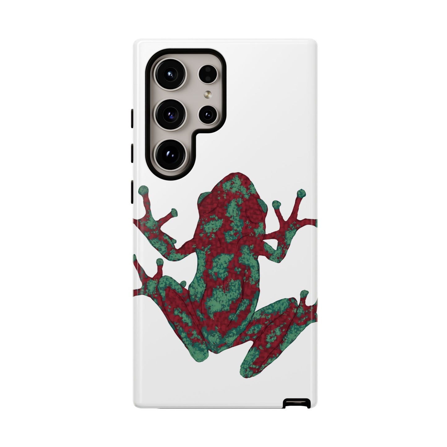 Frog Phone Case, Tough Cases, Eco-Friendly Phone Accessories, Unique Gifts for Nature Lovers, Cute Frog Design