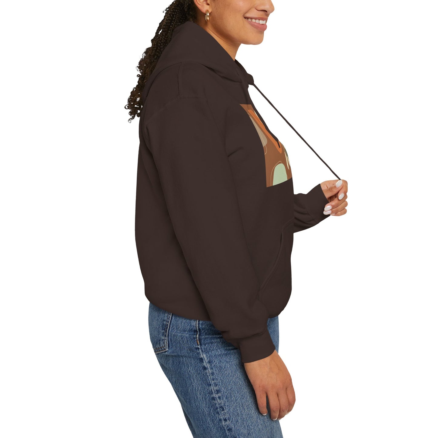 Botanical Design Unisex Hoodie, Cozy Sweatshirt for Nature Lovers, Gift for Friends, Autumn Fashion, Comfortable Casual Wear