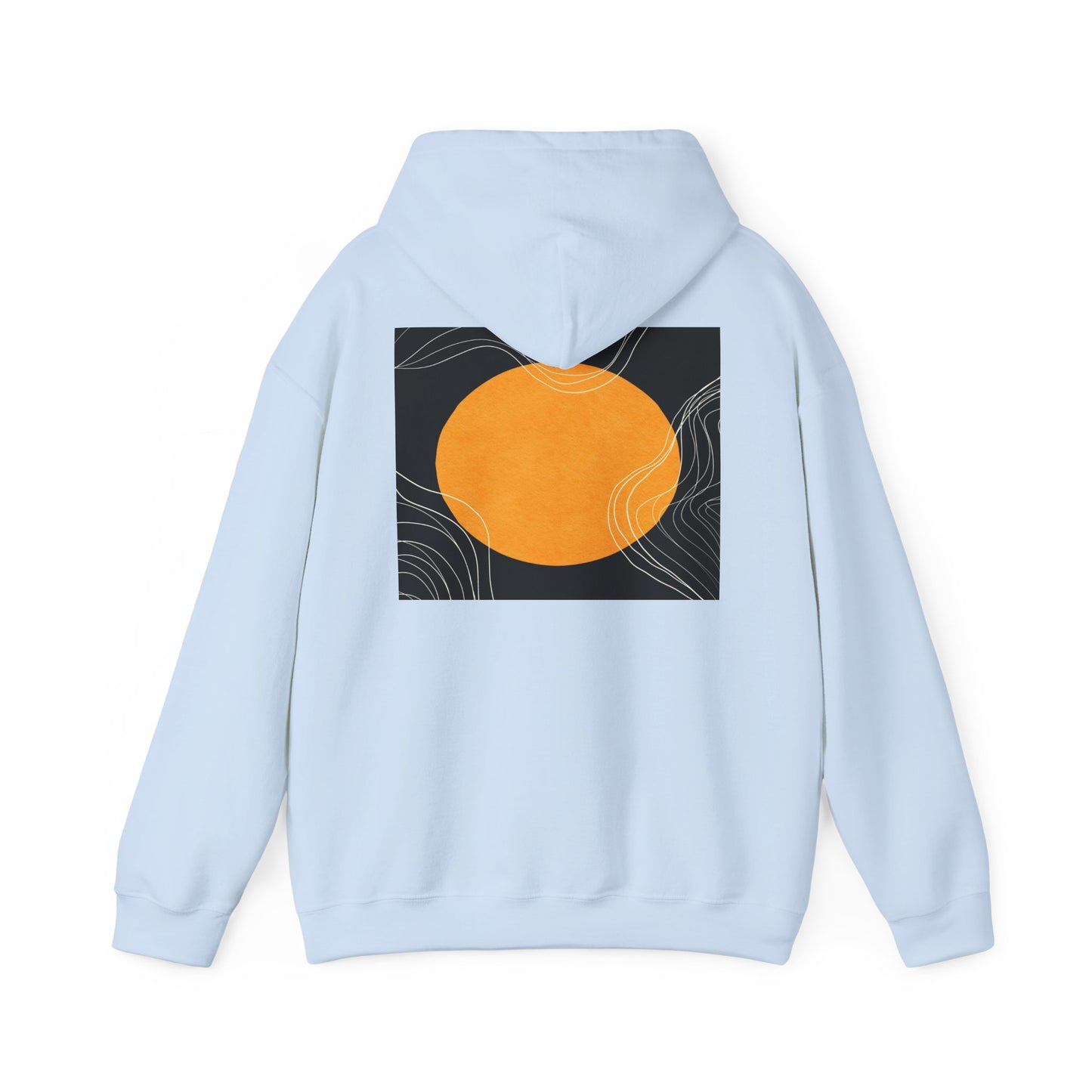 Lotus Sunshine Unisex Hoodie, Cozy Sweatshirt for Relaxation, Nature Lovers Gift, Everyday Comfort, Inspirational Outfit, Gift for Him, Gift for Her, Abstract Crewneck