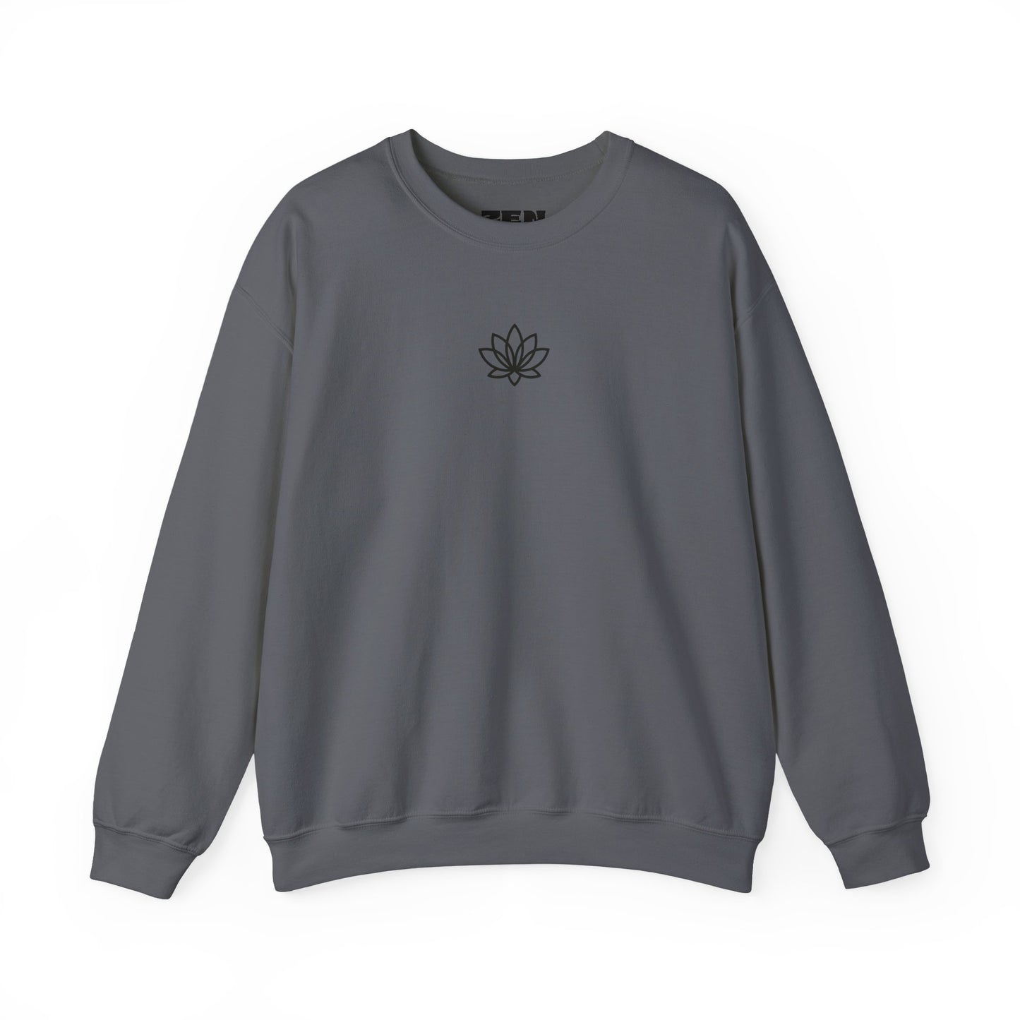 Lotus & Sun Graphic Sweatshirt, Relaxed Fit Crewneck, Perfect Gift for Spring, Cozy Fashion, Unisex Apparel, Gift for Him, Gift for Her, Fall Vibes, Autumn Crewneck