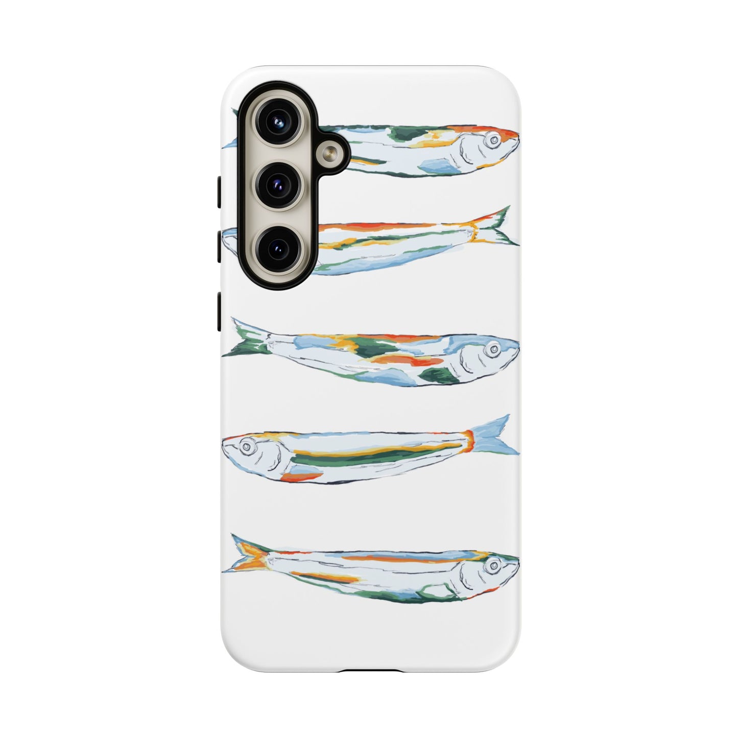 Tough Cases – Artistic Fish Design Phone Case, Unique Gift for Aquatic Lovers, Perfect for Birthdays, Holidays, and Everyday Use, Quirky Cases, Fun Phone Cases