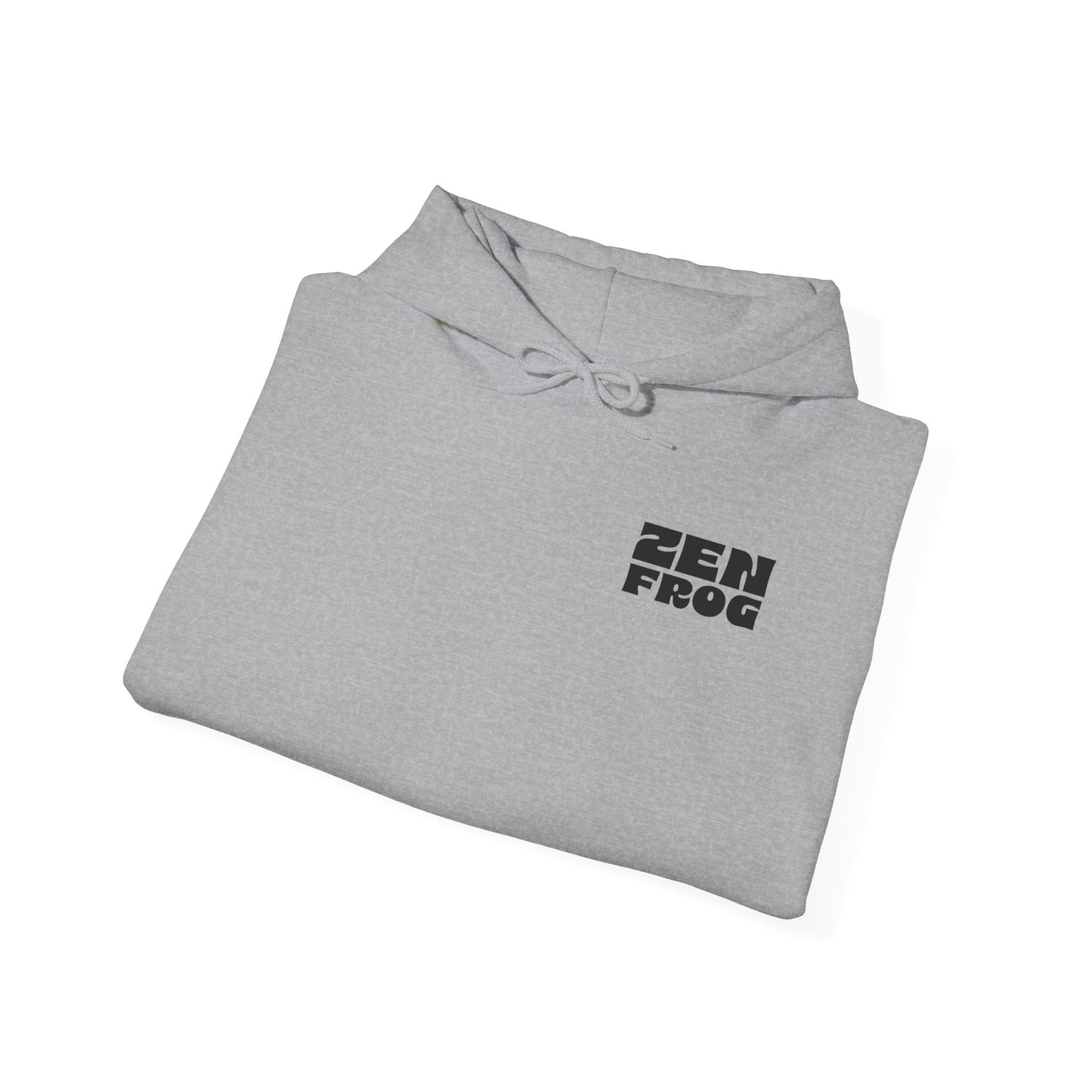 Zen Frog Hoodie - Cozy Unisex Sweatshirt, Perfect for Chill Days, Gifts for Nature Lovers, Casual Wear, Unique Design
