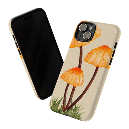 Mushroom Phone Case, Tough Cases for Nature Lovers, Unique Phone Covers, Gifts for Eco Enthusiasts, Fun Protective Cases