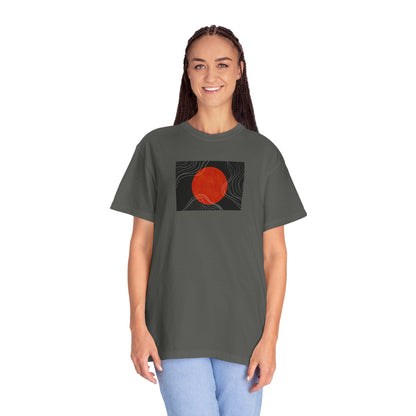 Sunset Vibes Unisex T-Shirt, Casual Summer Tee, Bohemian Shirt, Gift for Art Lovers, Men's and Women's Fashion