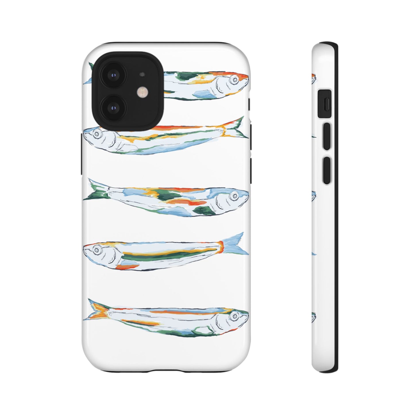 Tough Cases – Artistic Fish Design Phone Case, Unique Gift for Aquatic Lovers, Perfect for Birthdays, Holidays, and Everyday Use, Quirky Cases, Fun Phone Cases