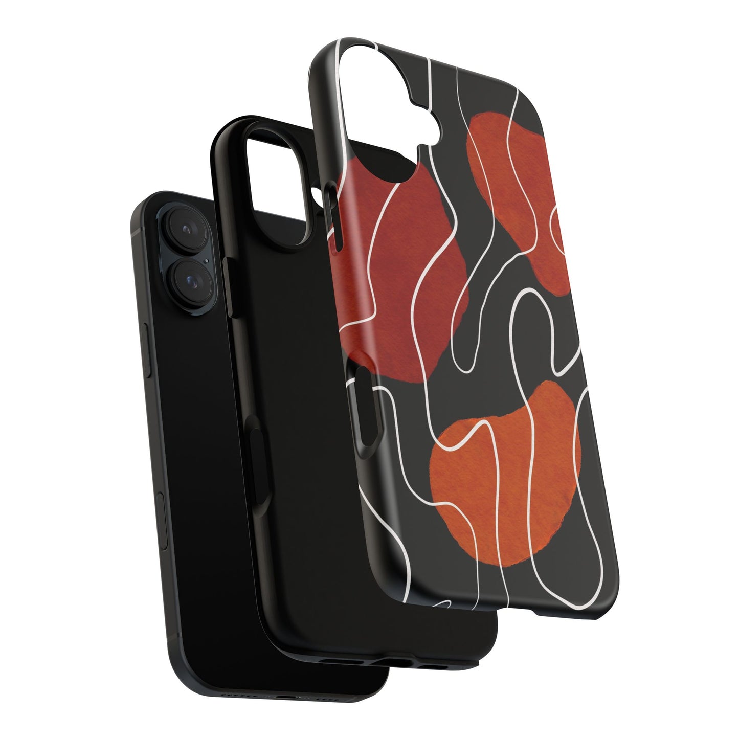Stylish Phone Case with Abstract Design, Tough Cases for Modern Life, Trendy Phone Accessory, Unique Gift Idea, Holiday Present