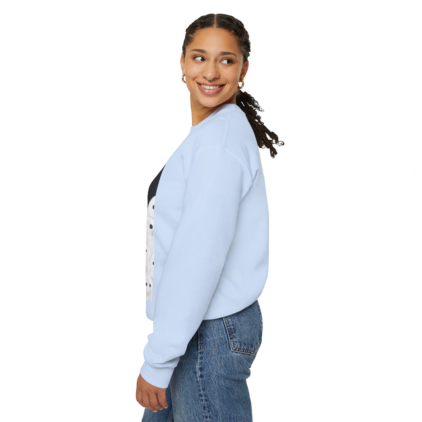 Painted Ghosts Crewneck | Cozy Sweatshirt, Perfect for Halloween, Fall, and Spooky Season