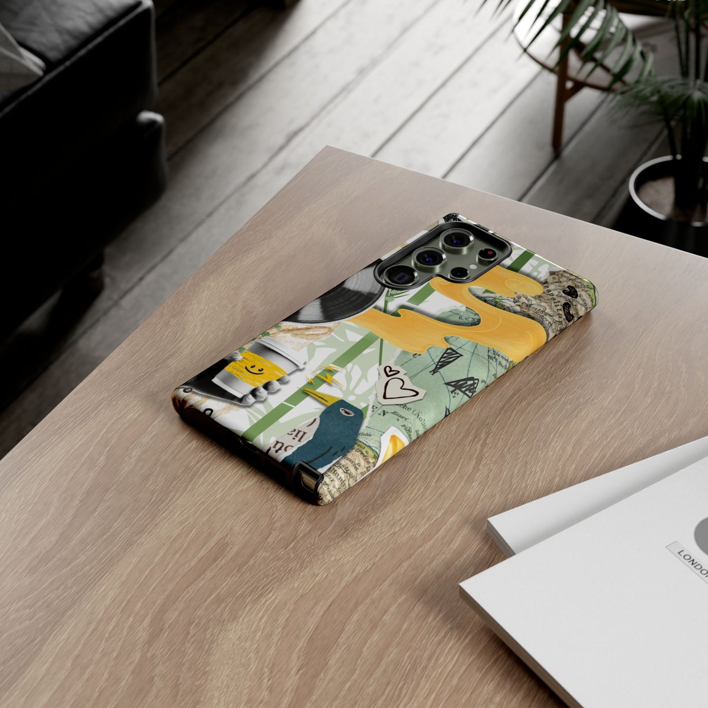 Artistic Phone Case, Unique Cell Phone Cover, Trendy Gifts for Music Lovers, Eco-Friendly Phone Accessory, Stylish Tech Gifts, Cool Cases, Unique Phone Cases