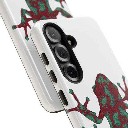 Frog Phone Case, Tough Cases, Eco-Friendly Phone Accessories, Unique Gifts for Nature Lovers, Cute Frog Design