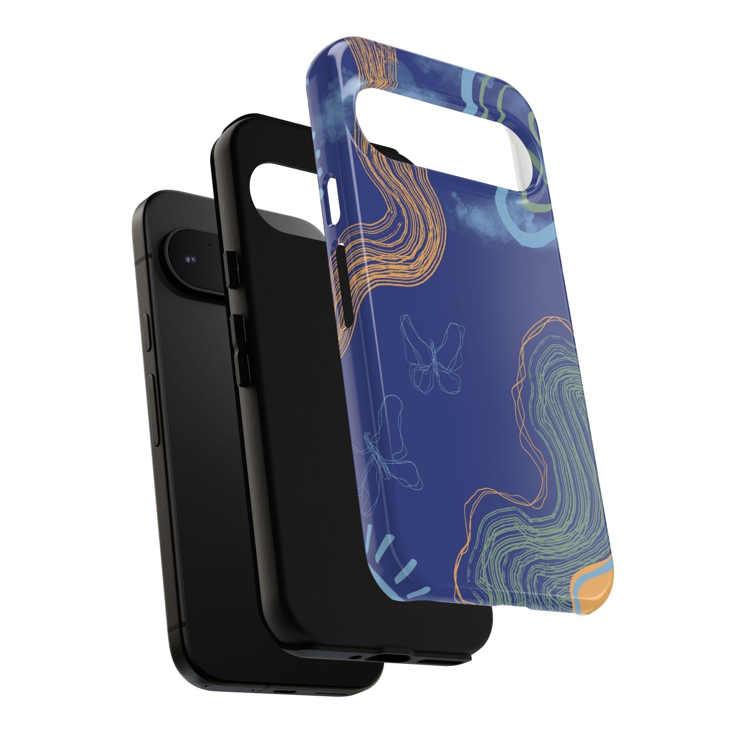 Artistic Phone Case, Abstract Phone Cover, Gift for Her, Modern Design, Boho Phone Case, Unique Phone Accessories