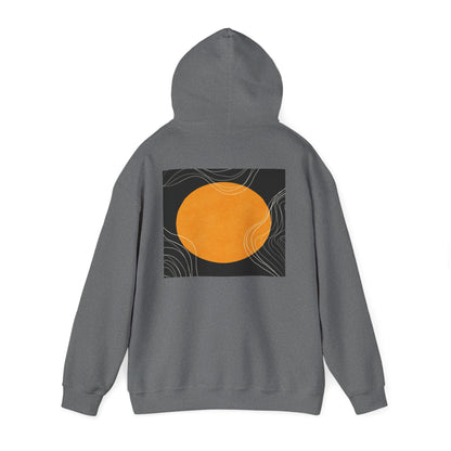 Lotus Sunshine Unisex Hoodie, Cozy Sweatshirt for Relaxation, Nature Lovers Gift, Everyday Comfort, Inspirational Outfit, Gift for Him, Gift for Her, Abstract Crewneck