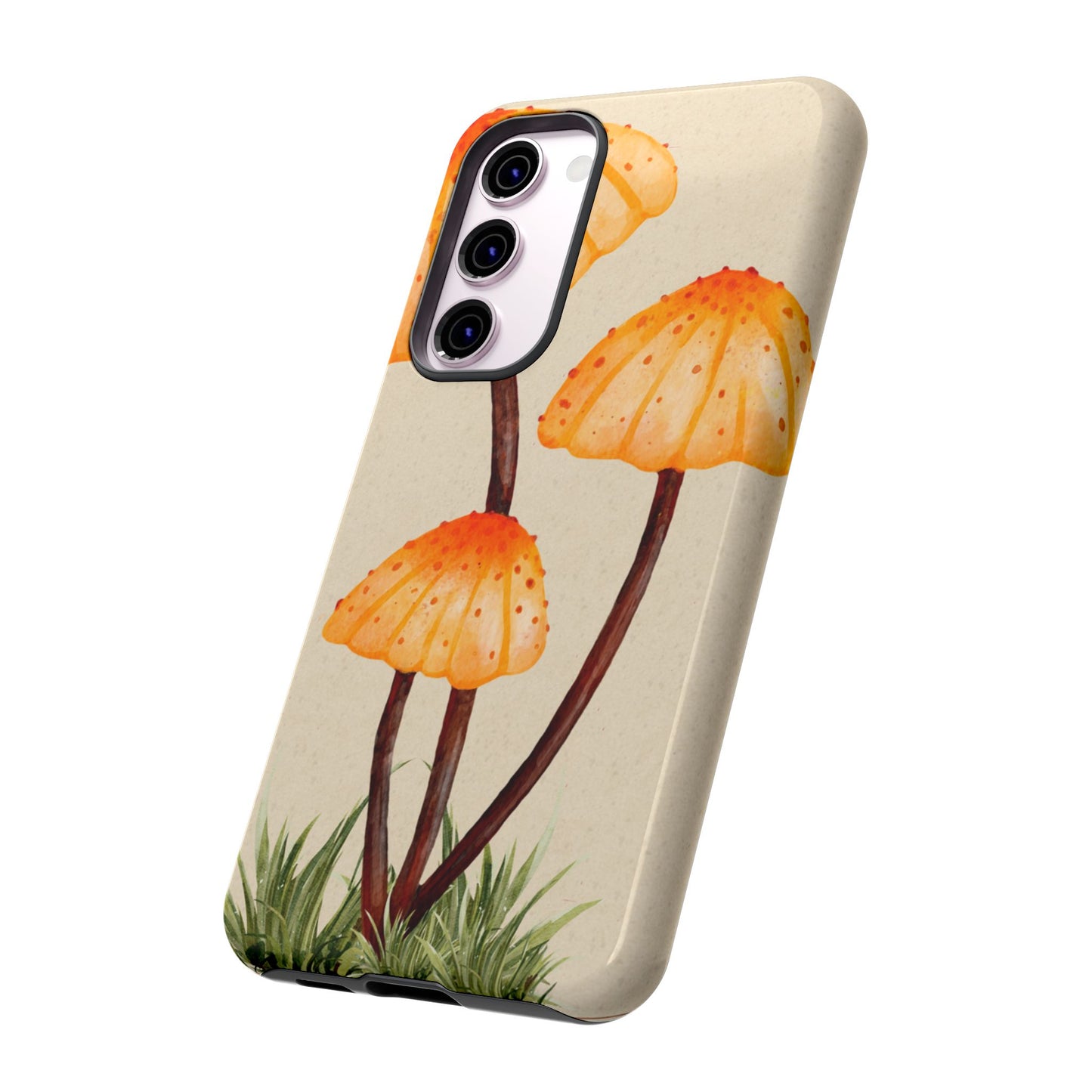 Mushroom Phone Case, Tough Cases for Nature Lovers, Unique Phone Covers, Gifts for Eco Enthusiasts, Fun Protective Cases