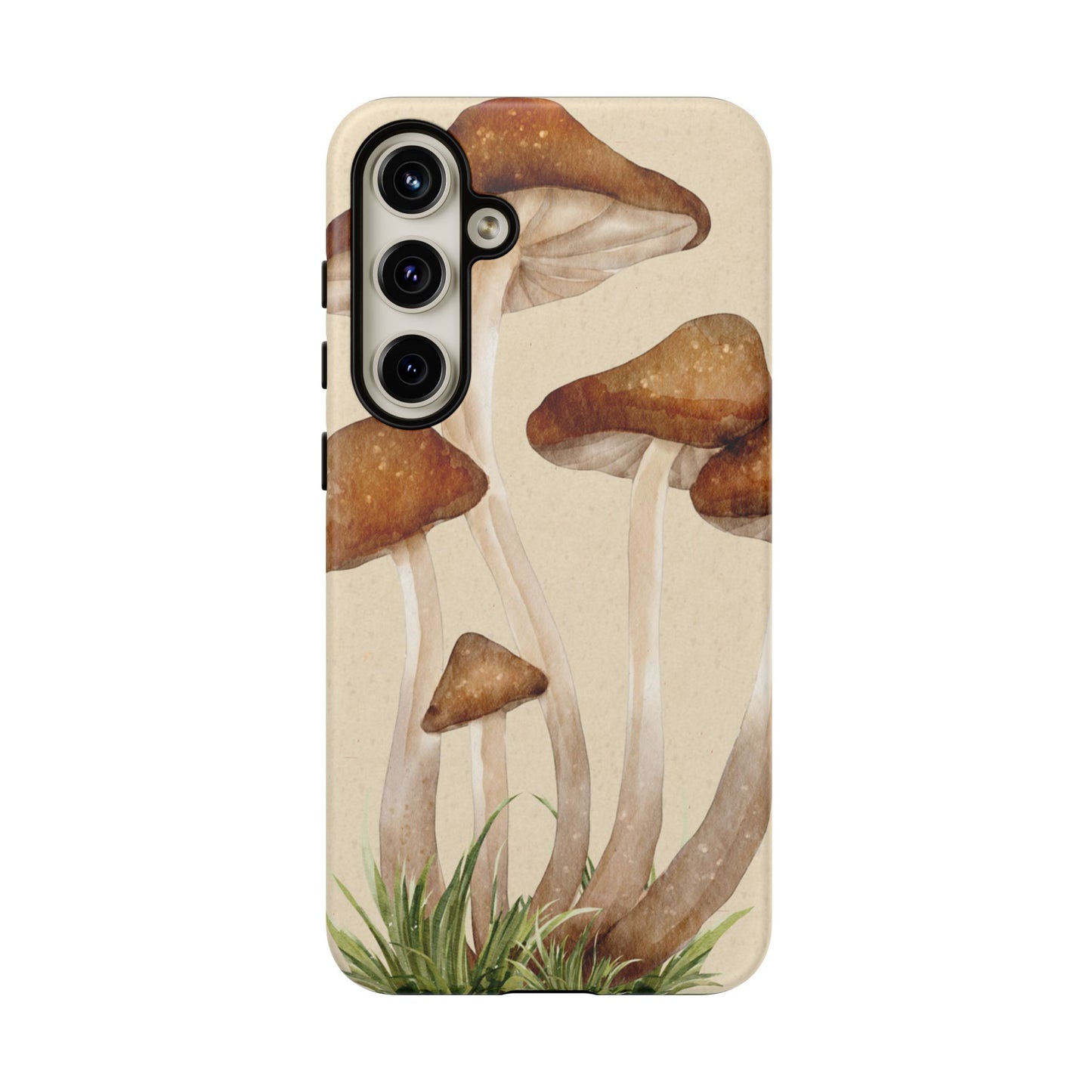 Mushroom Phone Case - Nature Lover, Eco-Friendly Gift, Cute Cell Phone Cover, Aesthetic Tech Accessory, Unique Fall Decor, Artsy Phone Cases, Cute, Gift for Her, Nature-inspired Designs, Durable Cases