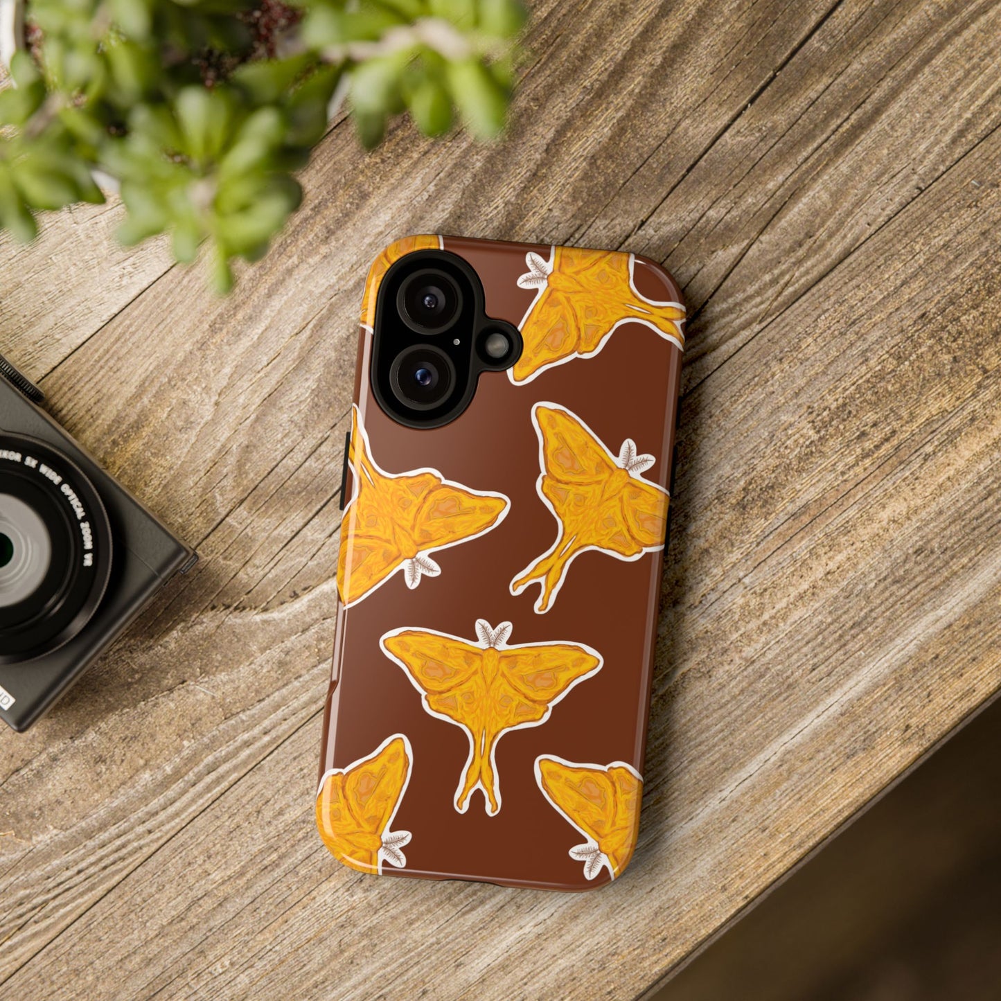 Stylish Phone Case for Nature Lovers | Butterfly Design | Gifts for Friends | Eco-Friendly Tech Case, Cool Phone Accessories, Moth Decor