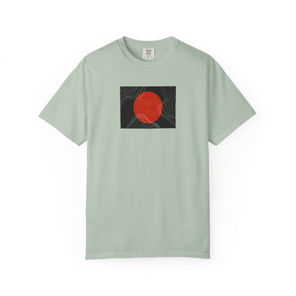 Sunset Vibes Unisex T-Shirt, Casual Summer Tee, Bohemian Shirt, Gift for Art Lovers, Men's and Women's Fashion