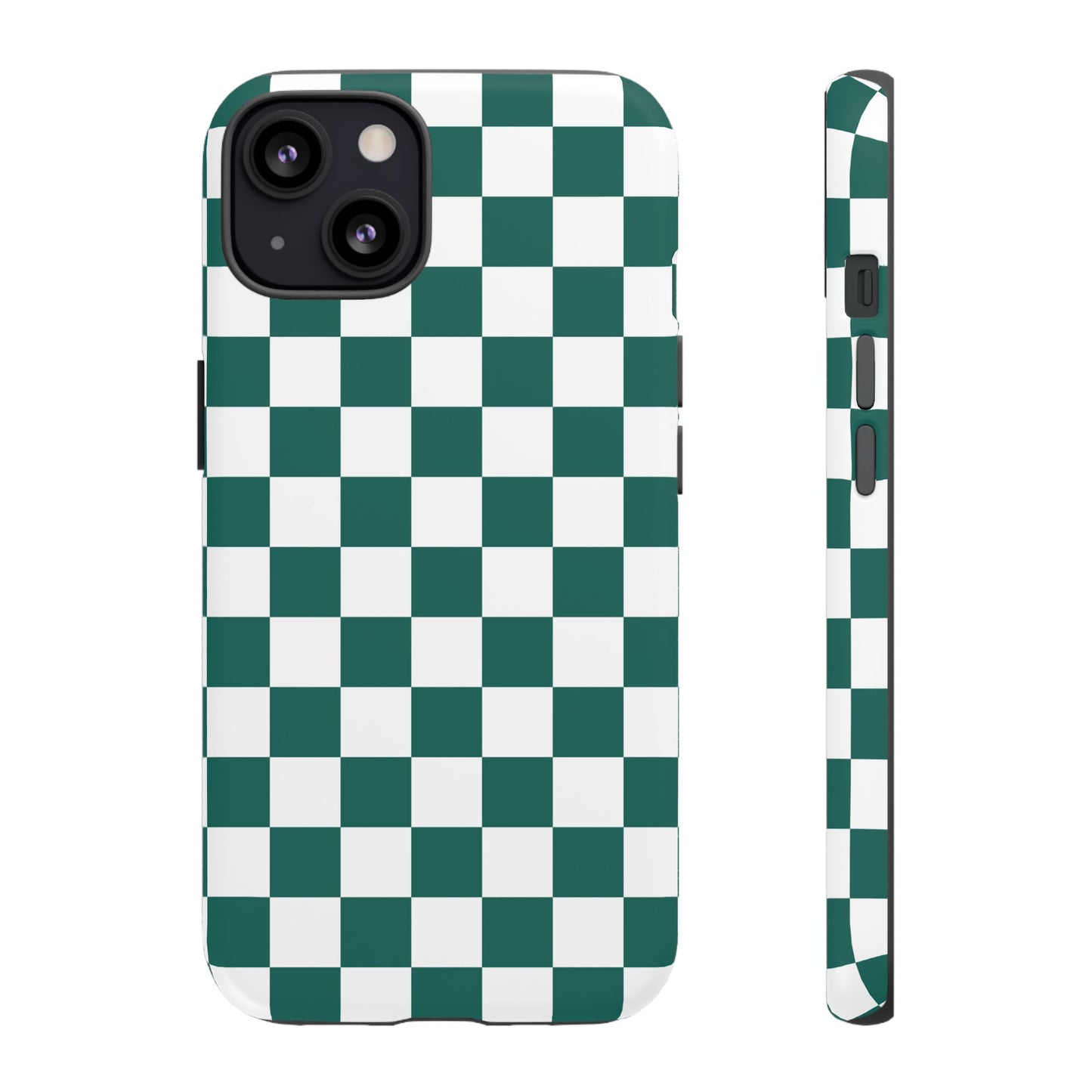 Stylish Checkered Phone Case, Protective Cover, Unique Gift, Trendy Accessory, Customizable Design, Ideal for All Ages