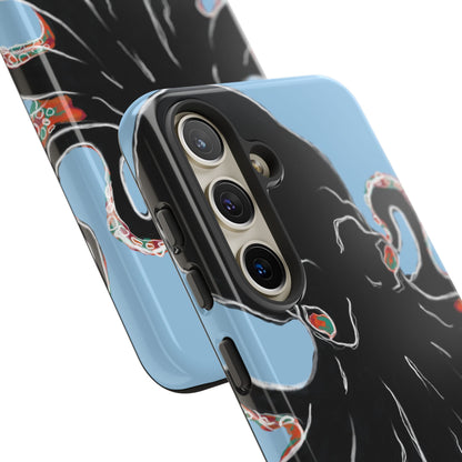 Octopus Tough Phone Case, Sea Creature Design, Ocean Lover Gift, Unique Phone Cover, Underwater Artwork