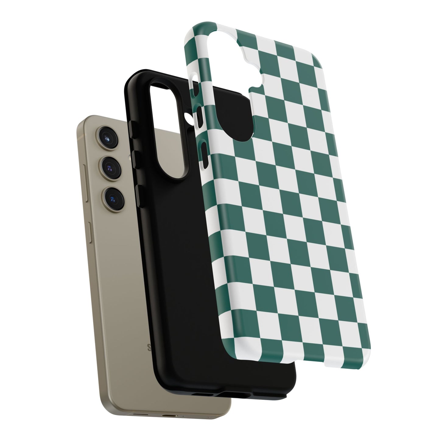 Stylish Checkered Phone Case, Protective Cover, Unique Gift, Trendy Accessory, Customizable Design, Ideal for All Ages